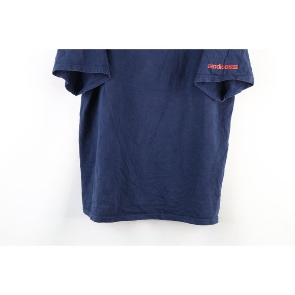 Vintage Y2K 2004 Adidas Mens Large Distressed Spell Out Short Sleeve T-Shirt - Picture 3 of 8